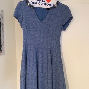 nanette lepore blue dress